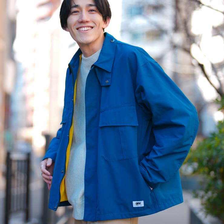 NAVY | Chinook Sport（チヌークスポーツ）別注［洗える］ゲームブルゾン | coen【men】