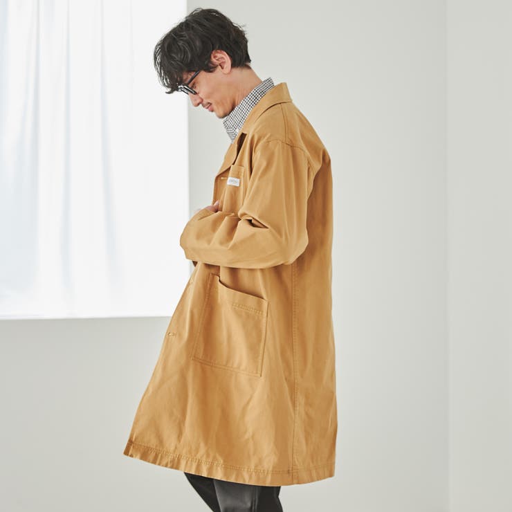 NATURAL】スプリングショップコート[品番：COEW0004029]｜coen【men