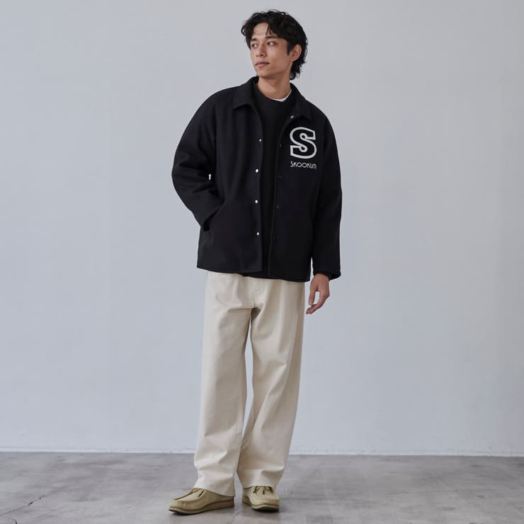 BLACK】SKOOKUM×coen別注スタジャン[品番：COEW0004965]｜coen【men