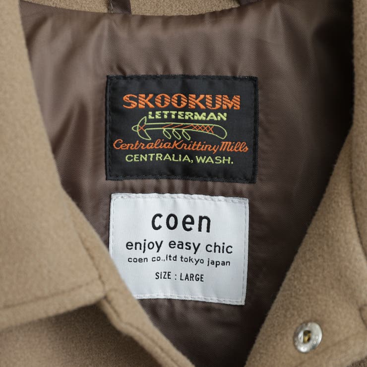 SKOOKUM×coen別注スタジャン[品番：COEW0004965]｜coen【men