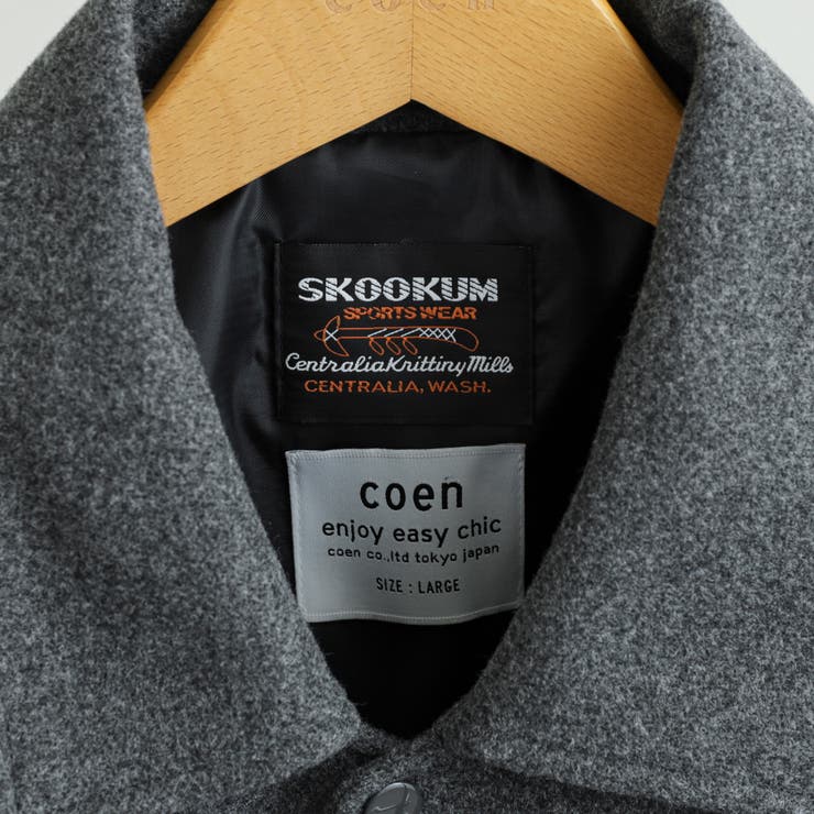 SKOOKUM×coen別注リブスタジャン[品番：COEW0004966]｜coen【men