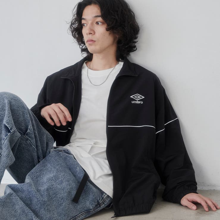 umbro×coen ジップアップジャケット ダークグリーン　フリーサイズ umbro×coen ジップアップジャケット ダークグリーン