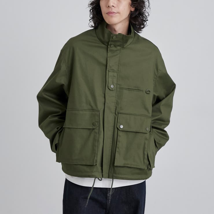 OLIVE | ミリタリーショートブルゾン | coen【men】
