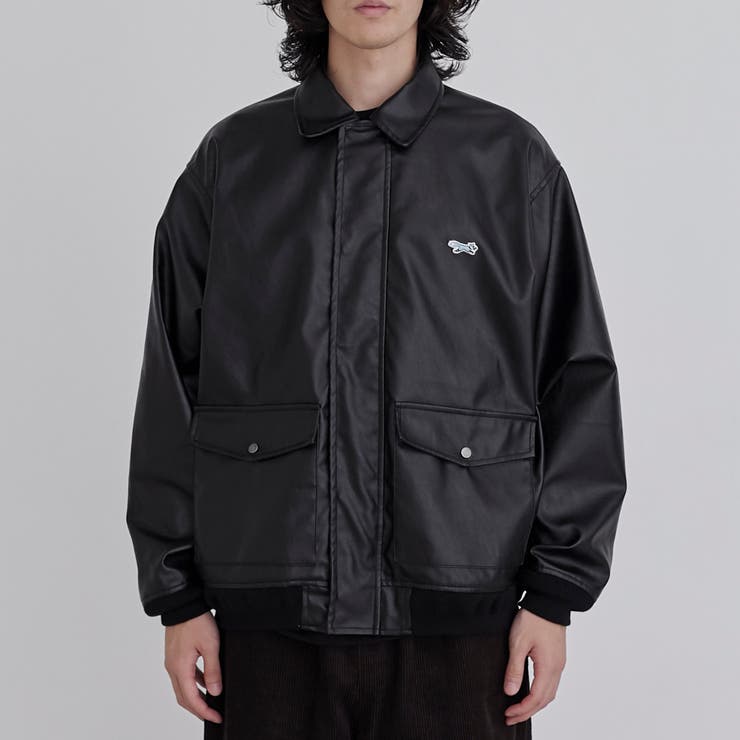 新規購入 そうコレ！】Penneys（ぺニーズ）別注レザーライクブルゾン[品番 ジャケット・アウター