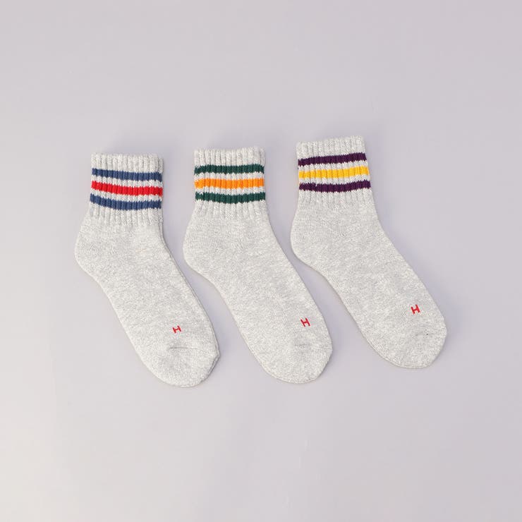 その他1 | HealthKnit（ヘルスニット）ラインソックス【３足セット】 | coen【men】
