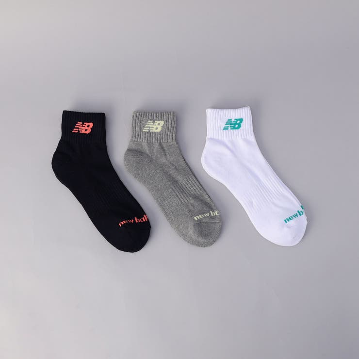 New Balance（ニューバランス）ミッドレングス【3足セット】 | coen【men】 | 詳細画像1 