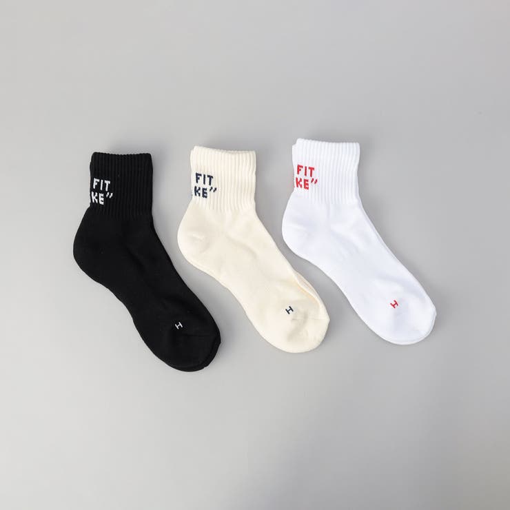 その他1 | Healthknit（ヘルスニット）バックロゴソックス【3足セット】 | coen【men】