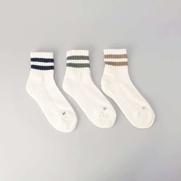 その他1 | HealthKnit（ヘルスニット）2ラインソックス【3足セット】 | coen【men】