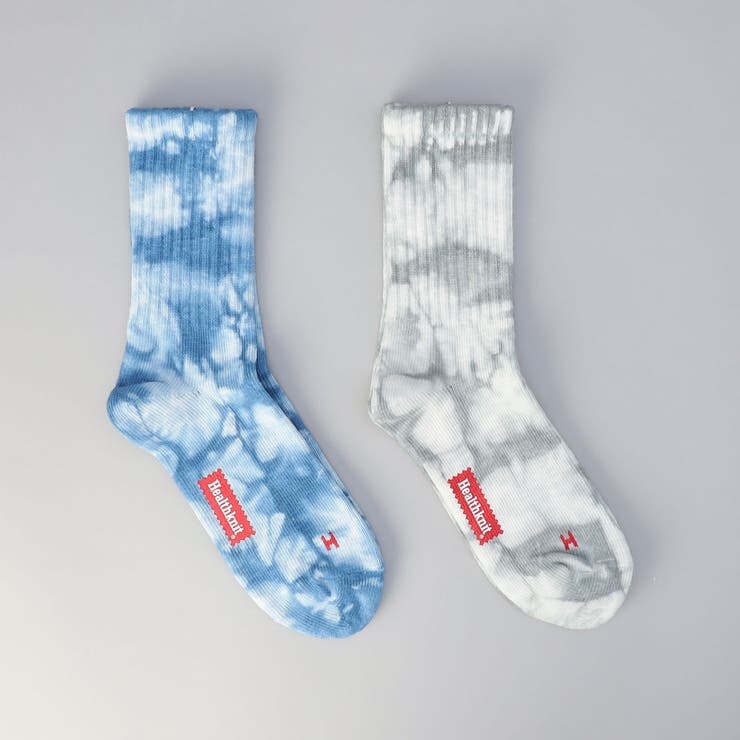 【2足セット】HealthKnit（ヘルスニット）タイダイクルーソックス | coen【men】 | 詳細画像1 