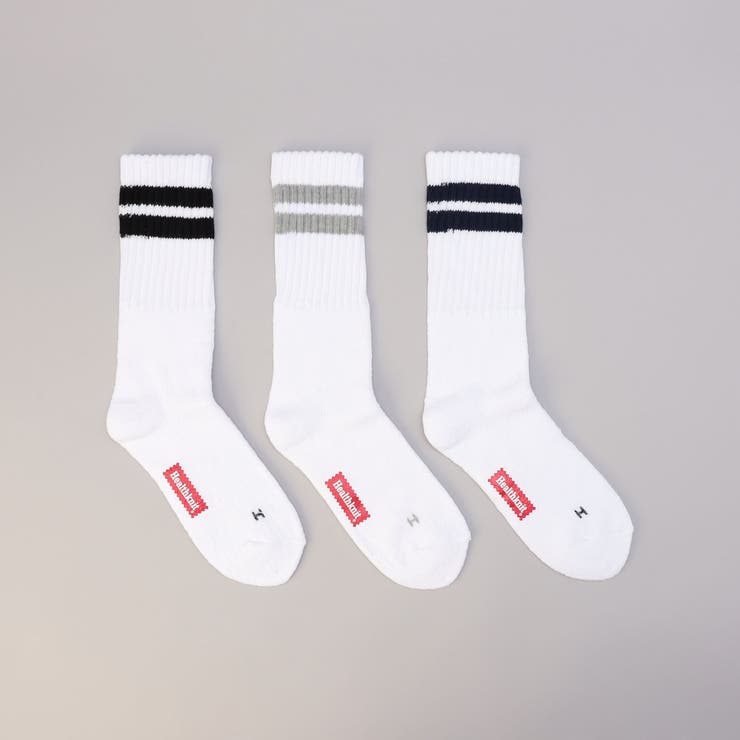 その他1 | Healthknit（ヘルスニット）2ラインソックス【3足セット】 | coen【men】