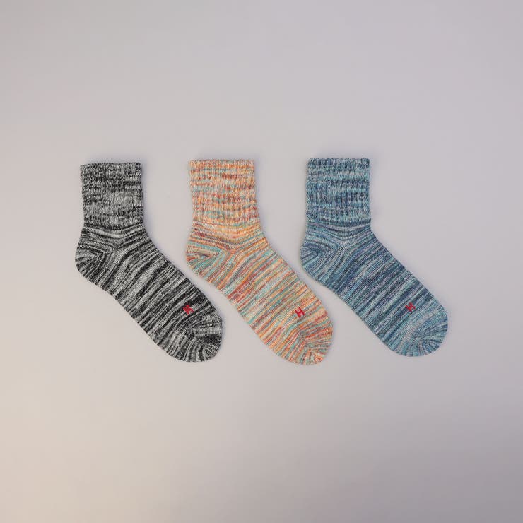 その他1 | HealthKnit（ヘルスニット）カラーMIXソックス【3足セット】 | coen【men】