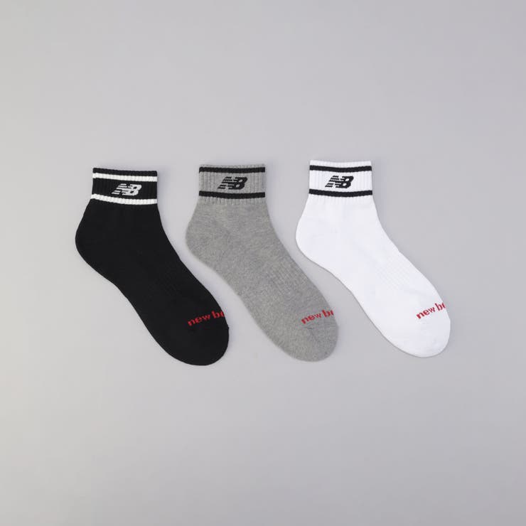その他1 | 【３足セット】New Balance（ニューバランス）ミッドレングスソックスセッ… | coen【men】