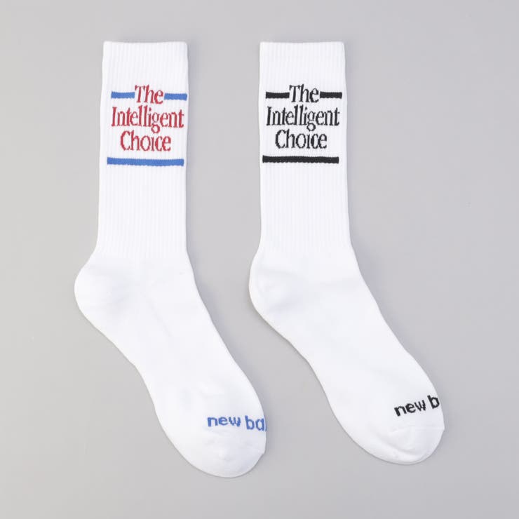 WHITE | 【お得な２足組セット】NEWBALANCE（ニューバランス）クルーソックス | coen【men】