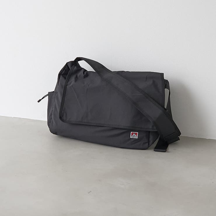BLACK | 【WEB限定】BEN DAVIS（ベンデイビス）フラップ ショルダー | coen【men】