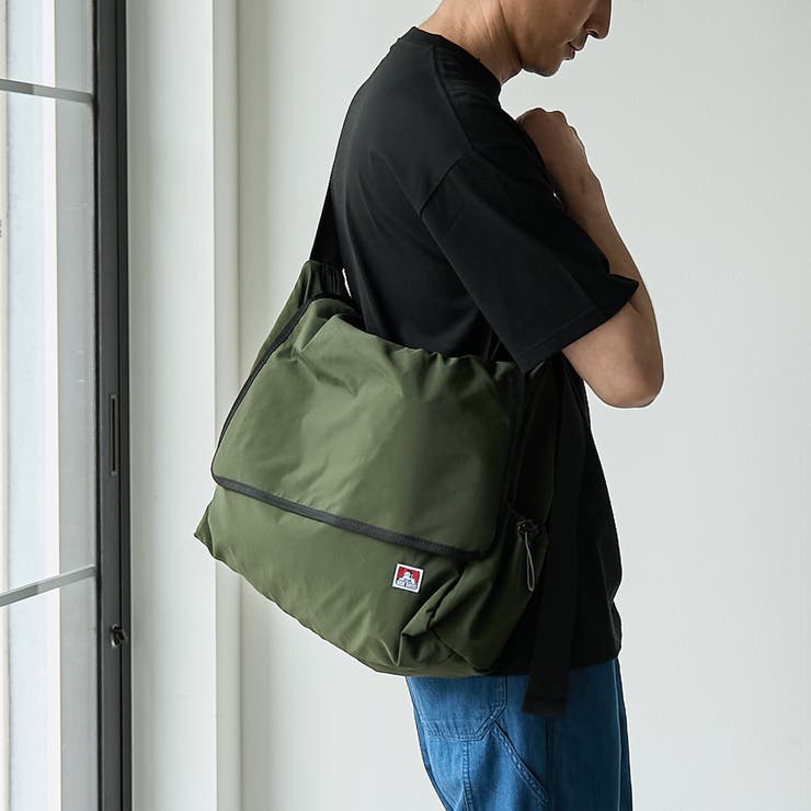 OLIVE | 【WEB限定】BEN DAVIS（ベンデイビス）フラップ ショルダー | coen【men】
