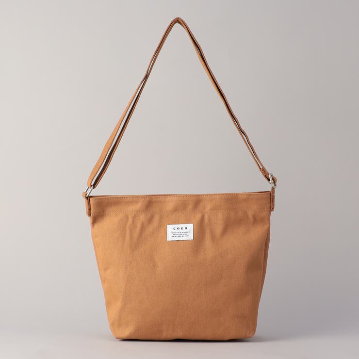 MD.BROWN | キャンバスPVCショルダーバッグ | coen【men】