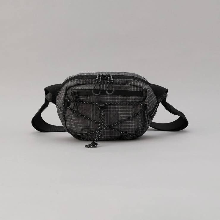 DK.GRAY | ナイロンリップウエストバッグ | coen【men】