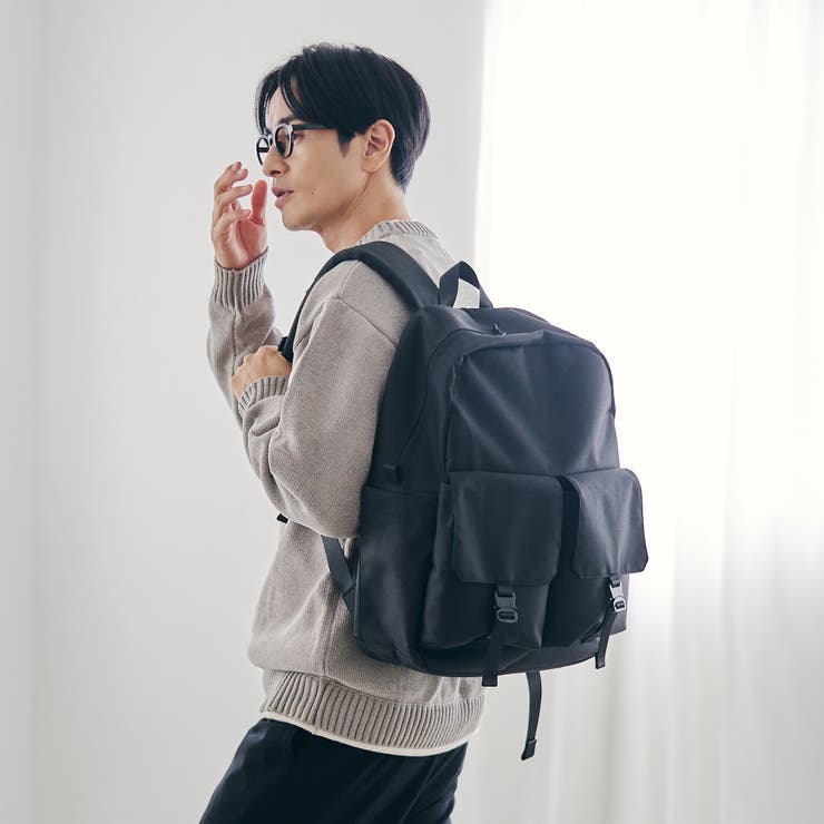 ブラックバックパック | coen【men】 | 詳細画像3 