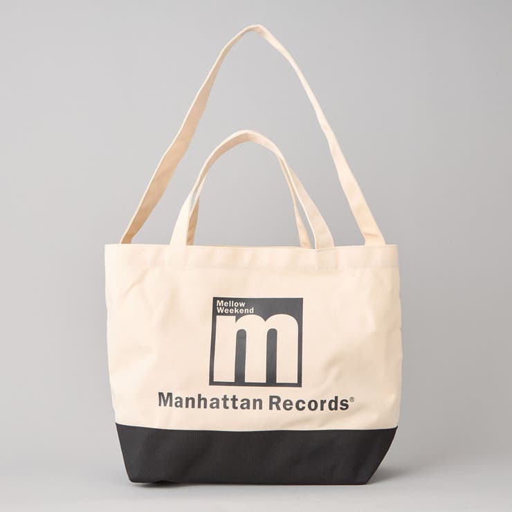 ManhattanRecords別注2WAYトートバッグ[品番：COEW0007485
