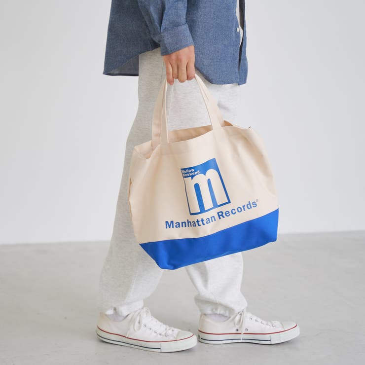 OFF WHITE | ManhattanRecords（マンハッタンレコード）別注２WAYトートバッグ | coen【men】