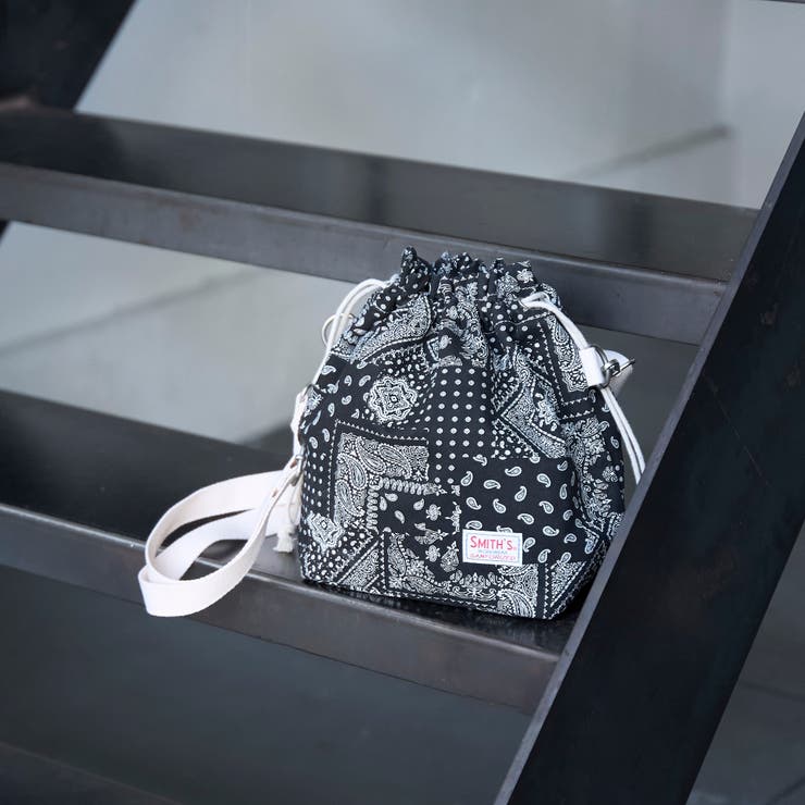 BLACK | SMITH’S（スミス）別注巾着バッグ | coen【men】