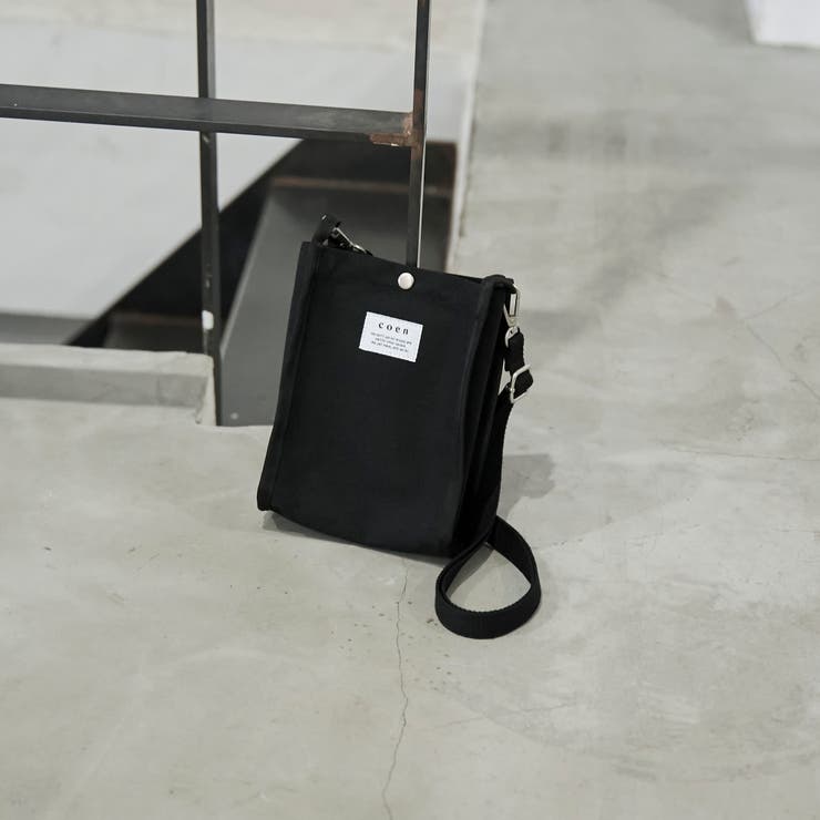 PVCキャンバスミニショルダーバッグ | coen【men】 | 詳細画像1 