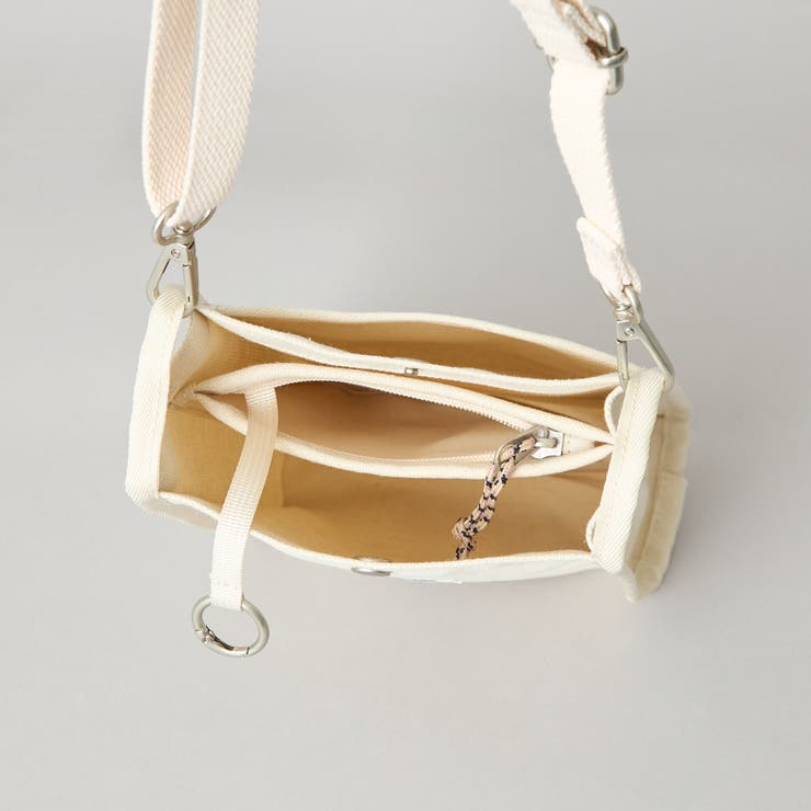 PVCキャンバスミニショルダーバッグ | coen【men】 | 詳細画像9 