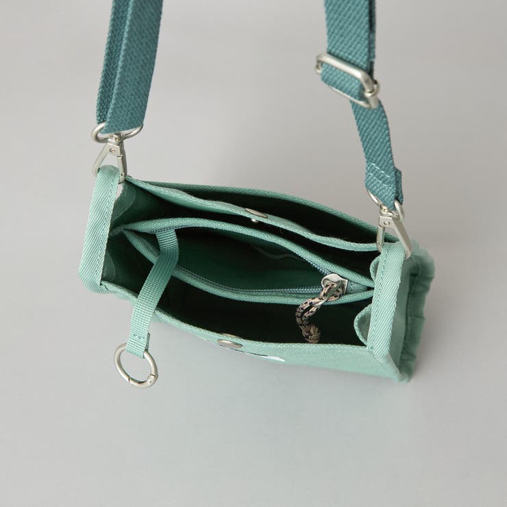 PVCキャンバスミニショルダーバッグ | coen【men】 | 詳細画像16 