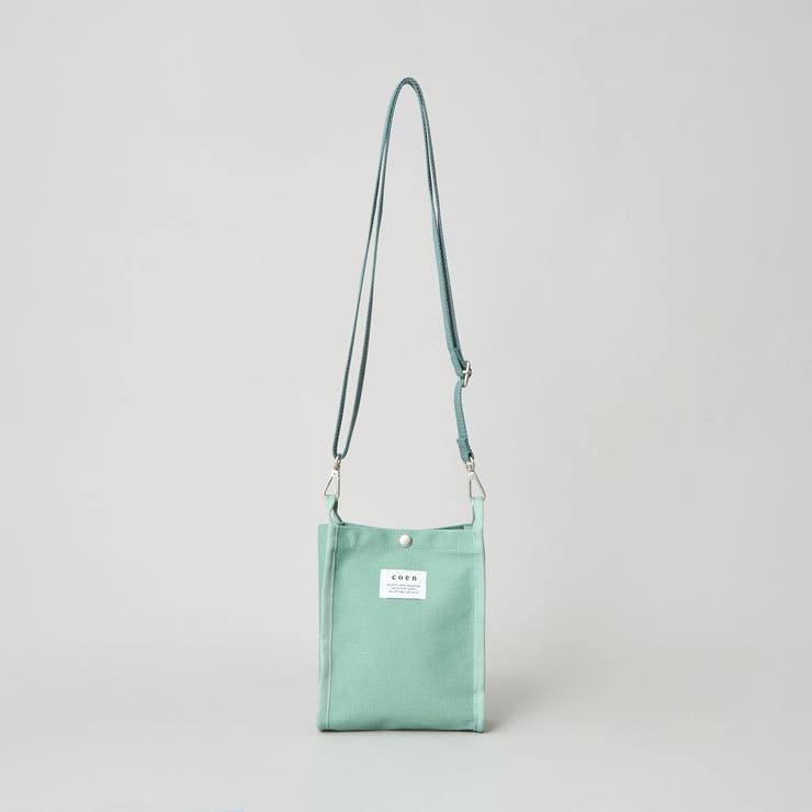 LIME | PVCキャンバスミニショルダーバッグ | coen【men】