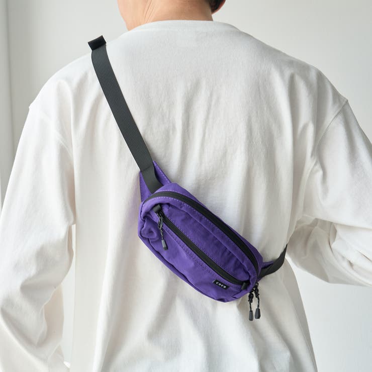 PURPLE | 【撥水】ミニショルダーバッグ | coen【men】