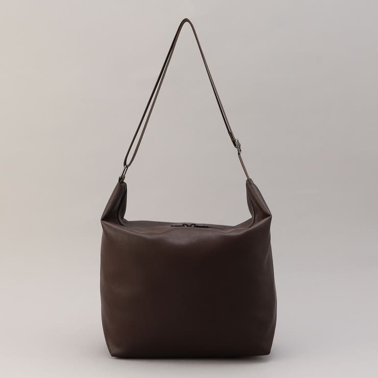 DK.BROWN | レザーライクショルダーバッグ | coen【men】