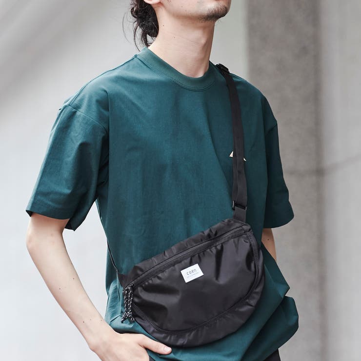 BLACK】COEN SHOULDER BAG／ショルダーバッグ[品番：COEW0004553