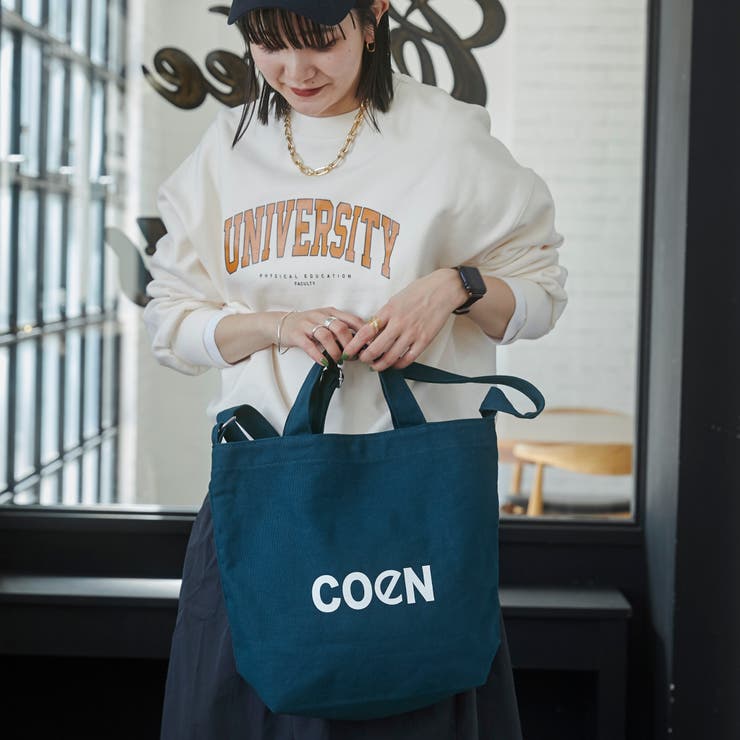 HeM（ヘム）別注2WAYロゴトートバッグ | coen【men】 | 詳細画像5 