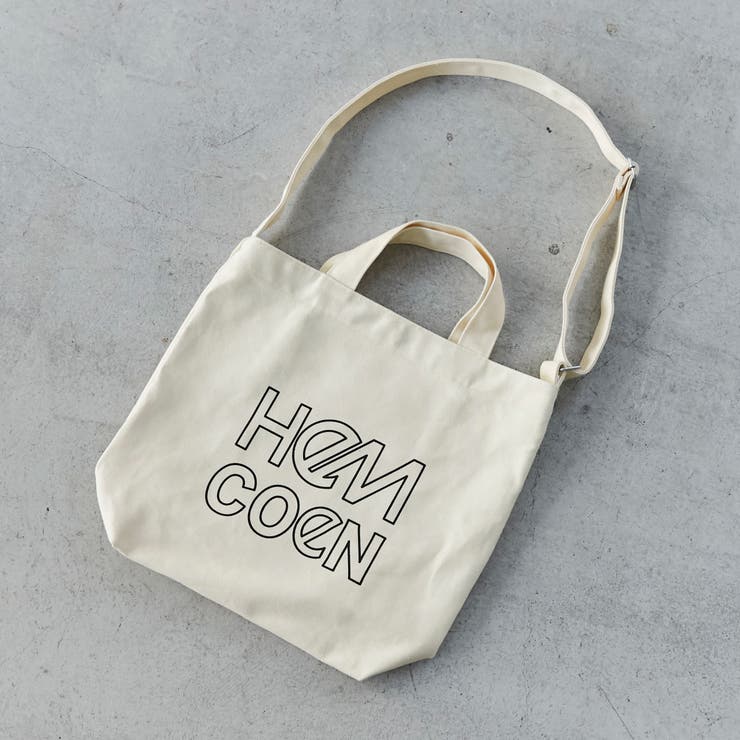 OFF WHITE | HeM（ヘム）別注2WAYロゴトートバッグ | coen【men】