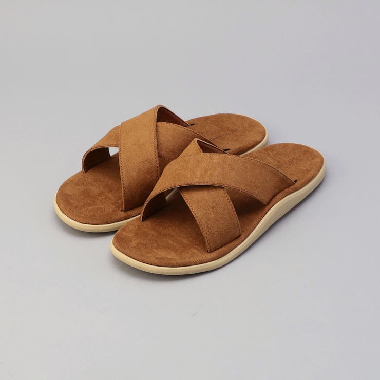 クッションクロスサンダル（26.5~27.0cm/27.5~28.0cm）[品番
