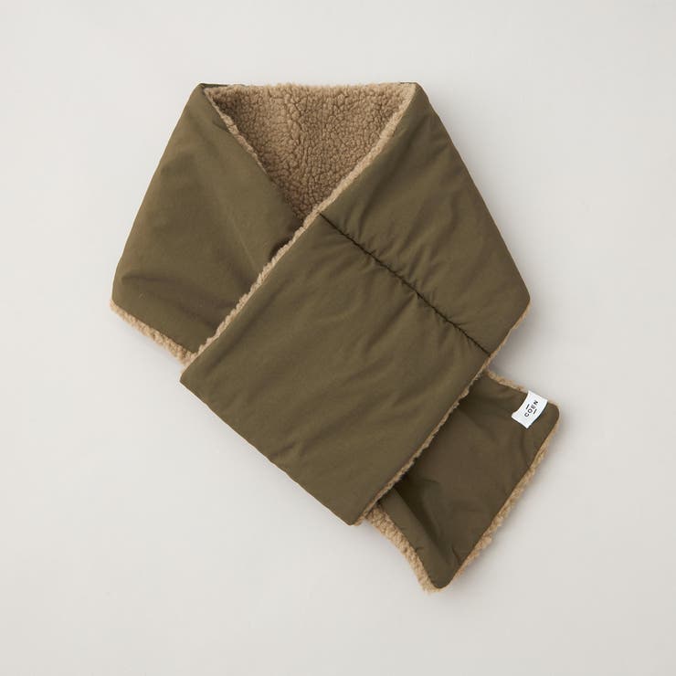 OLIVE | リバーシブルボアマフラー | coen【men】
