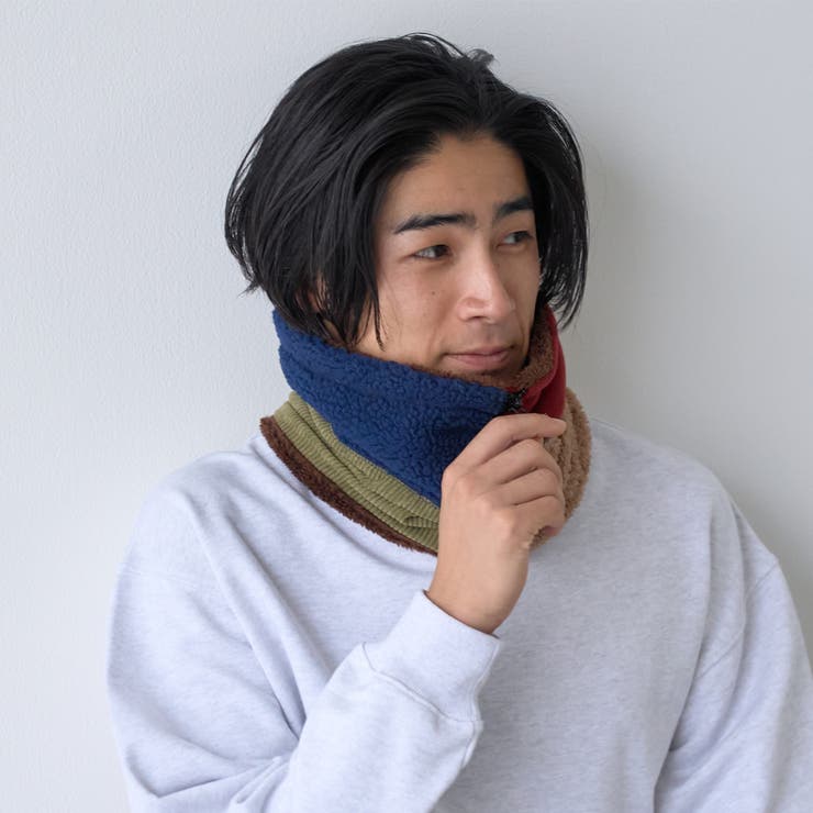 その他1 | パネルパターン切替ネックウォーマー | coen【men】