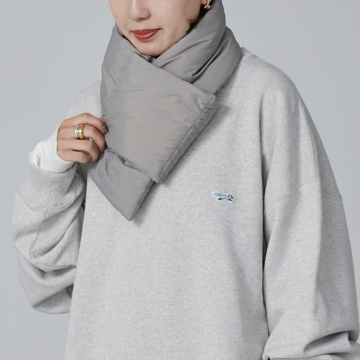 MD.GRAY | パディングカラーマフラー | coen【men】