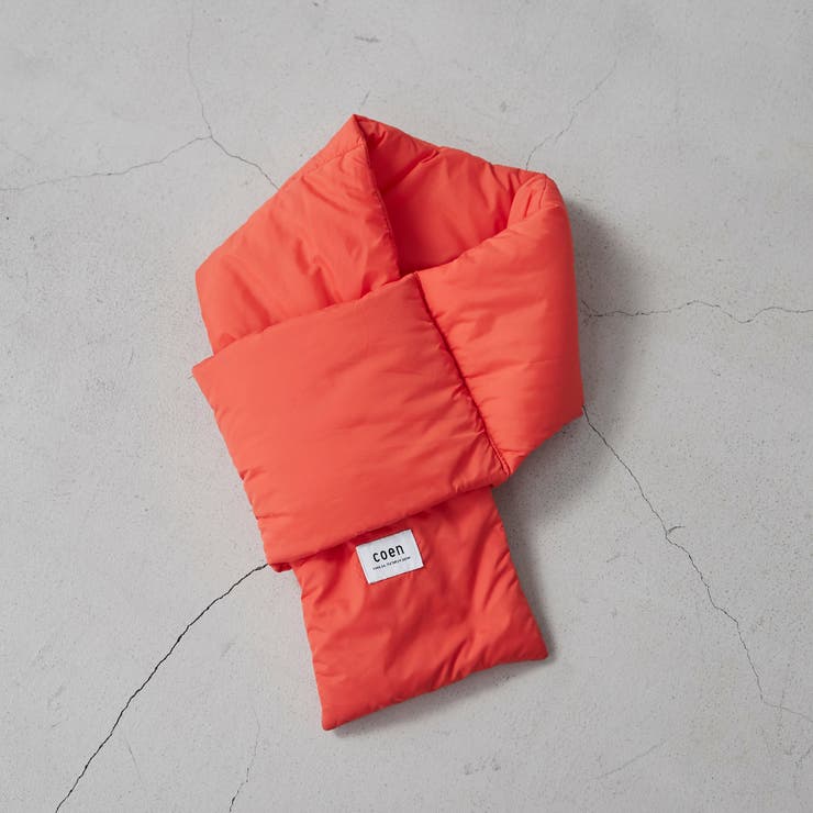 ORANGE | パディングカラーマフラー | coen【men】