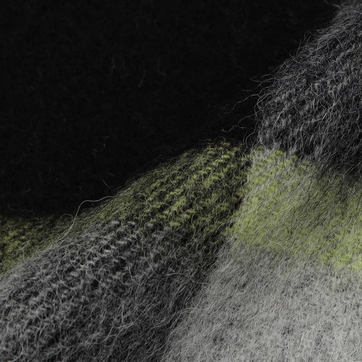 ワンポイント刺繍ウールチェックマフラー | coen【men】 | 詳細画像10 