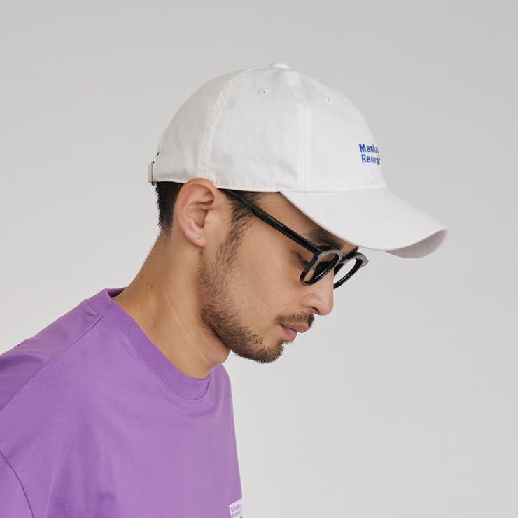 ManhattanRecords（マンハッタンレコード）別注ロゴ刺繍CAP[品番