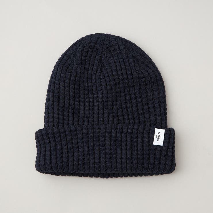 NAVY | 【ギフトにおすすめ】ワッフルニットワッチ | coen【men】