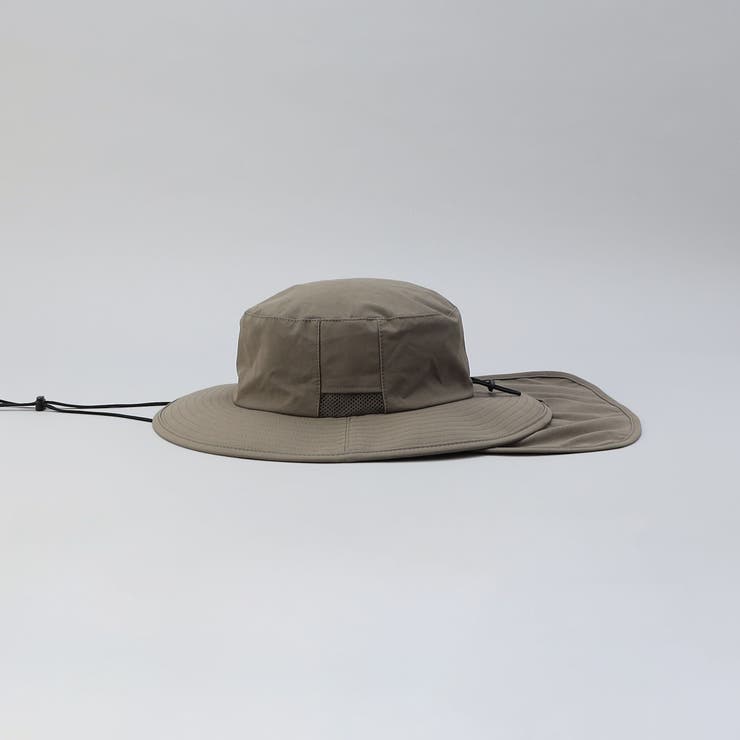 ストレッチテックナイロンサンシェードハット【ストレッチ、はっ水、耐摩耗性、UVカ… | coen【men】 | 詳細画像2 