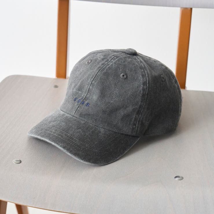 BLACK | 【6色展開】coenロゴ刺繍キャップ | coen【men】