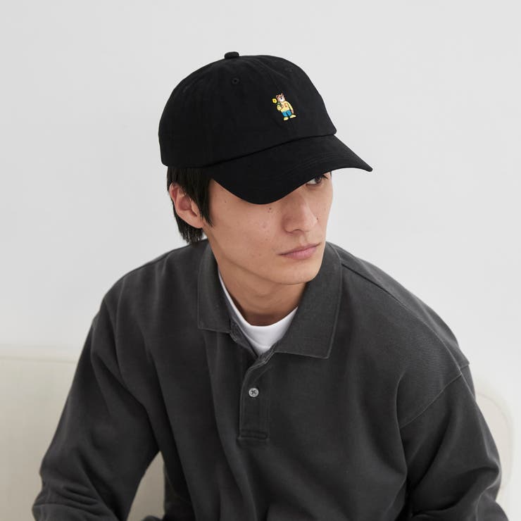 ワンポイントベア刺繍ツイルキャップ | coen【men】 | 詳細画像3 