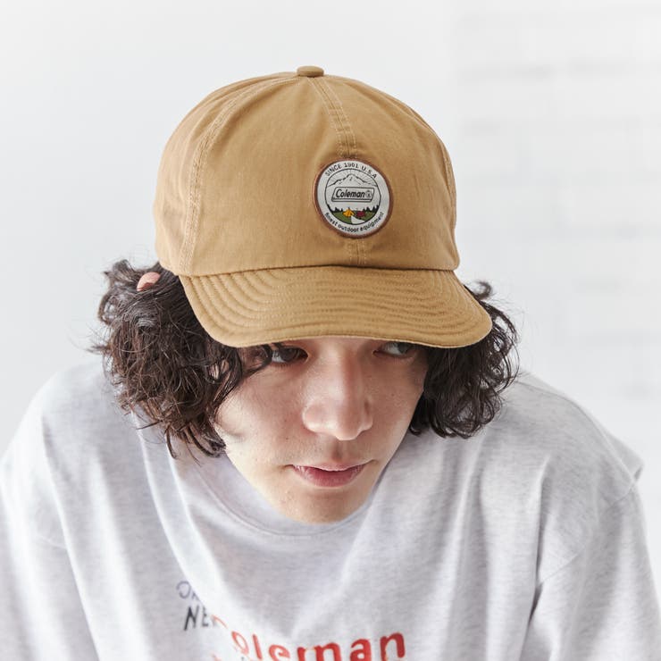 MD.BROWN | Coleman（コールマン）ツイルワッペン刺繍ボールキャップ | coen【men】