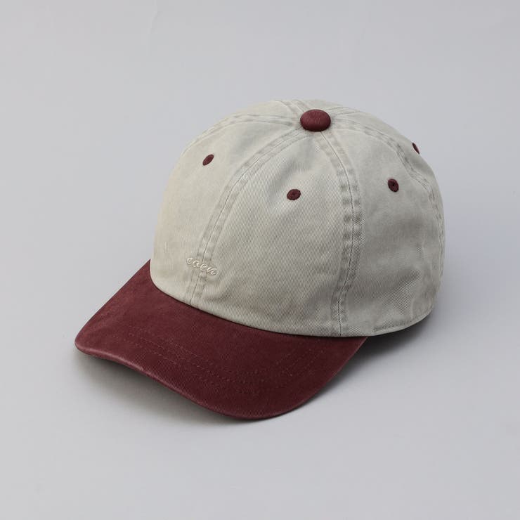 WINE | ワンポイントロゴ刺繍キャップ | coen【men】