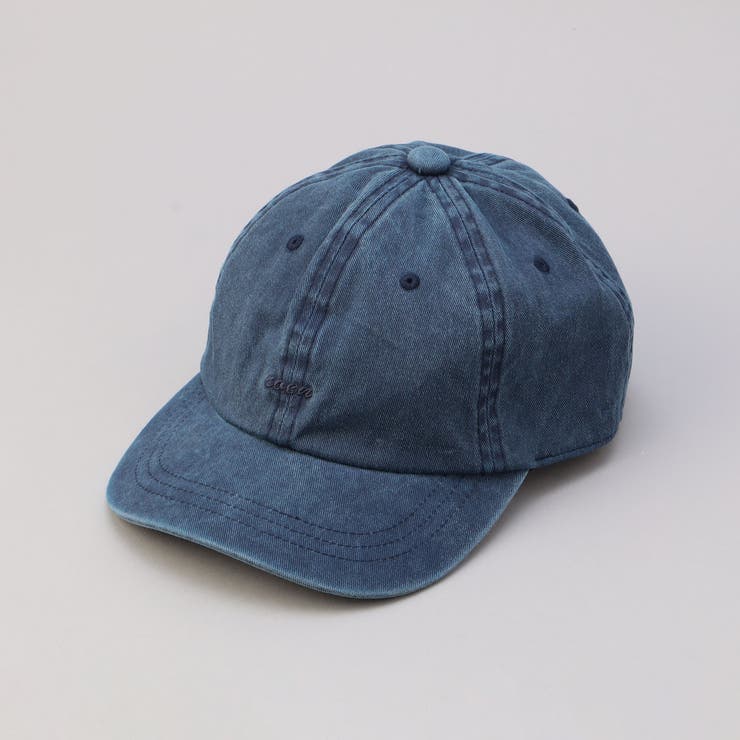 NAVY | ワンポイントロゴ刺繍キャップ | coen【men】