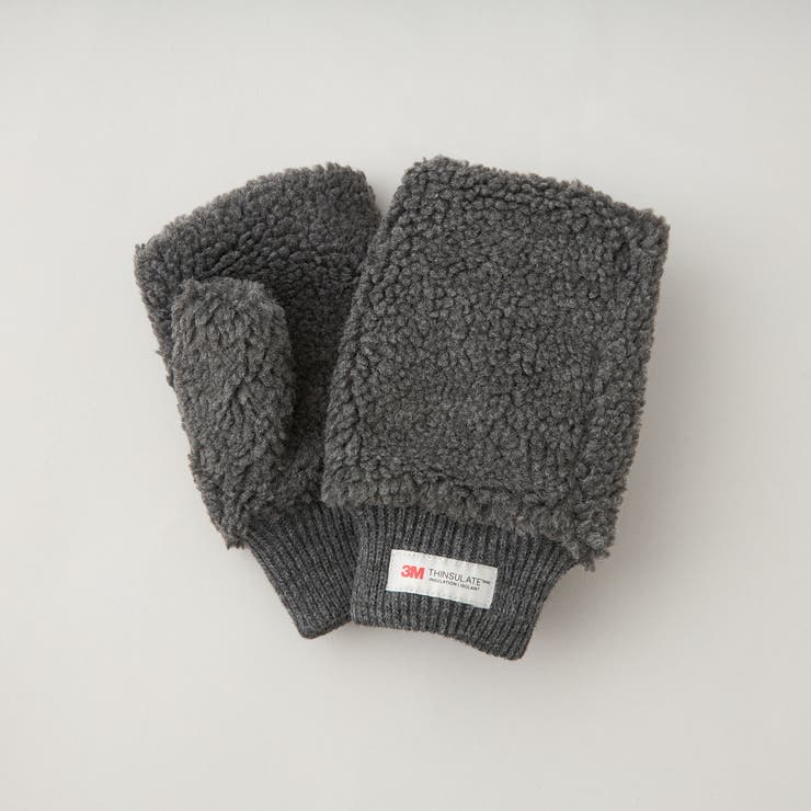 DK.GRAY | フィンガーレスボアグローブ | coen【men】