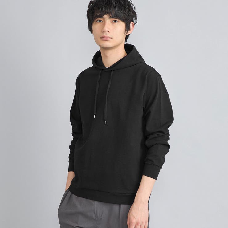 BLACK | 【RONEL】ライトダンボールフーディーパーカー | coen【men】